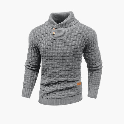 Stylische Strickjacke mit Knöpfen - Elegantes Winteroutfit