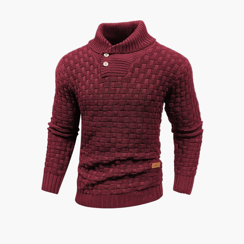 Stylische Strickjacke mit Knöpfen - Elegantes Winteroutfit