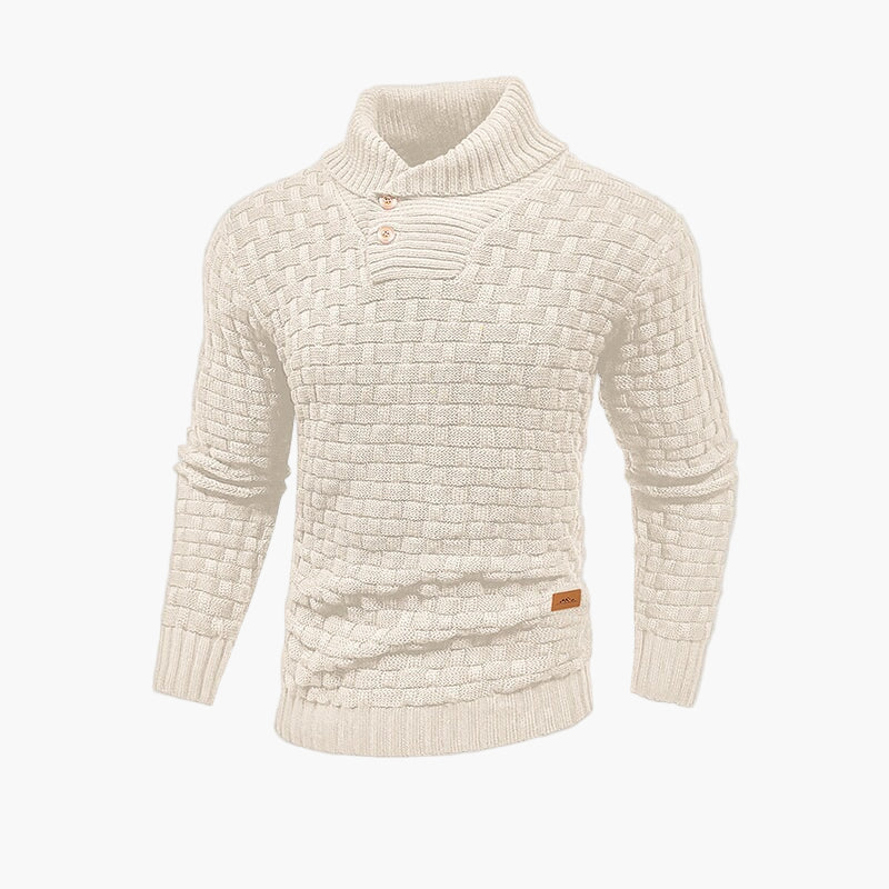 Stylische Strickjacke mit Knöpfen - Elegantes Winteroutfit