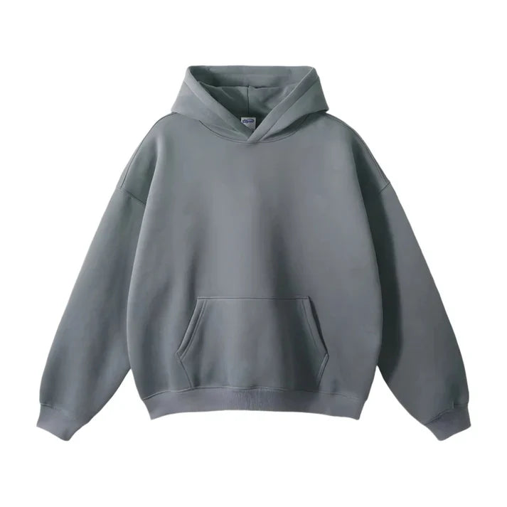 Große Hoodie Jacke Herren Alltag - IdealeKleiden