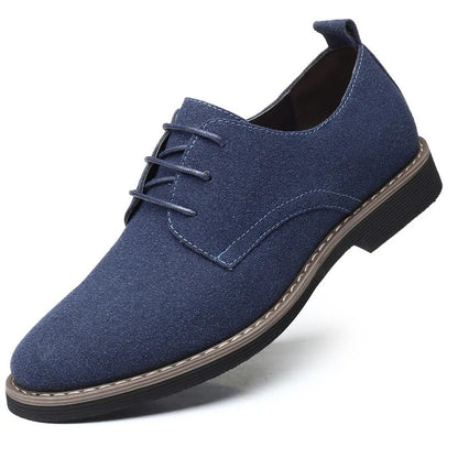 Herren Schnürschuhe Wildleder Elegant