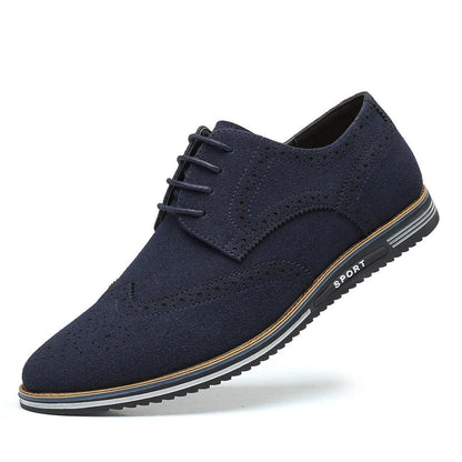 Herren Schnürschuhe Wildleder Elegant