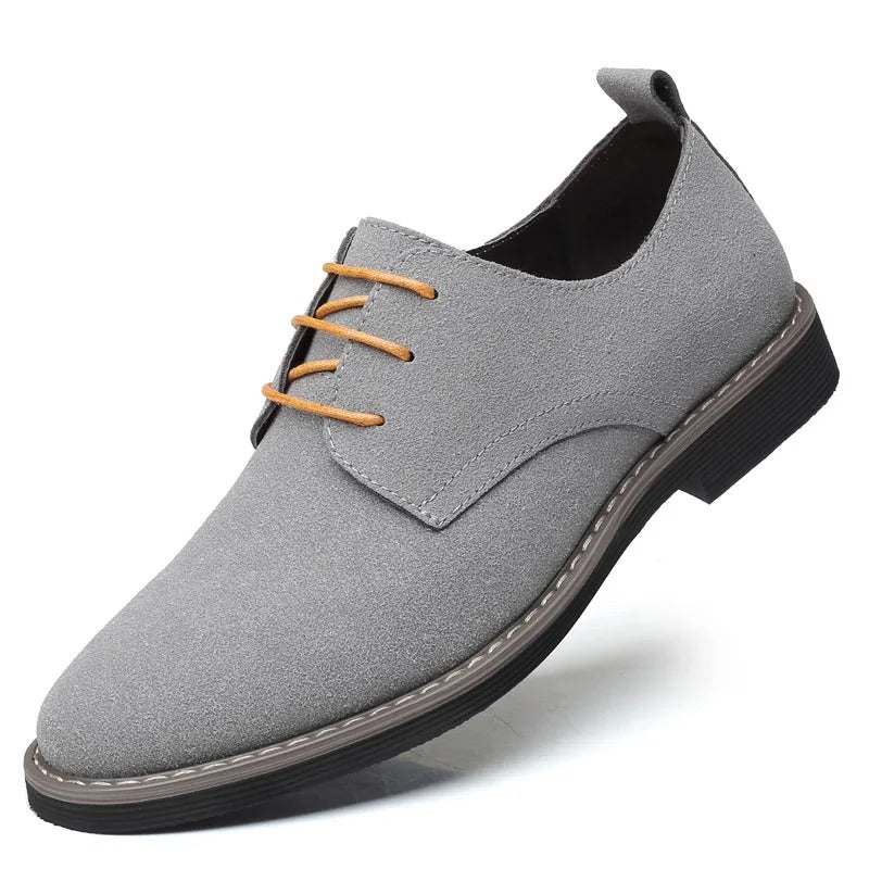 Herren Schnürschuhe Wildleder Elegant