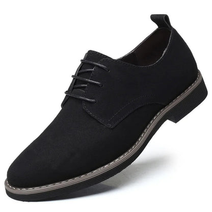 Herren Schnürschuhe Wildleder Elegant - IdealeKleiden