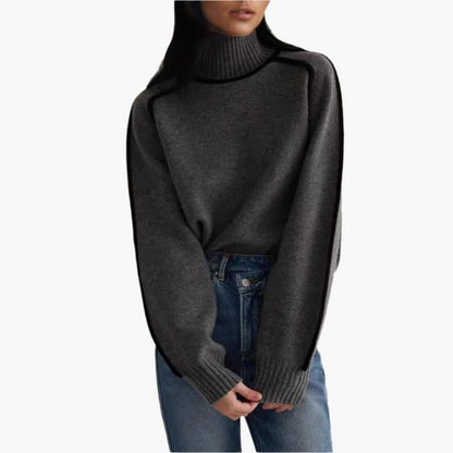 Großer Rollkragenpullover Oversize Warm