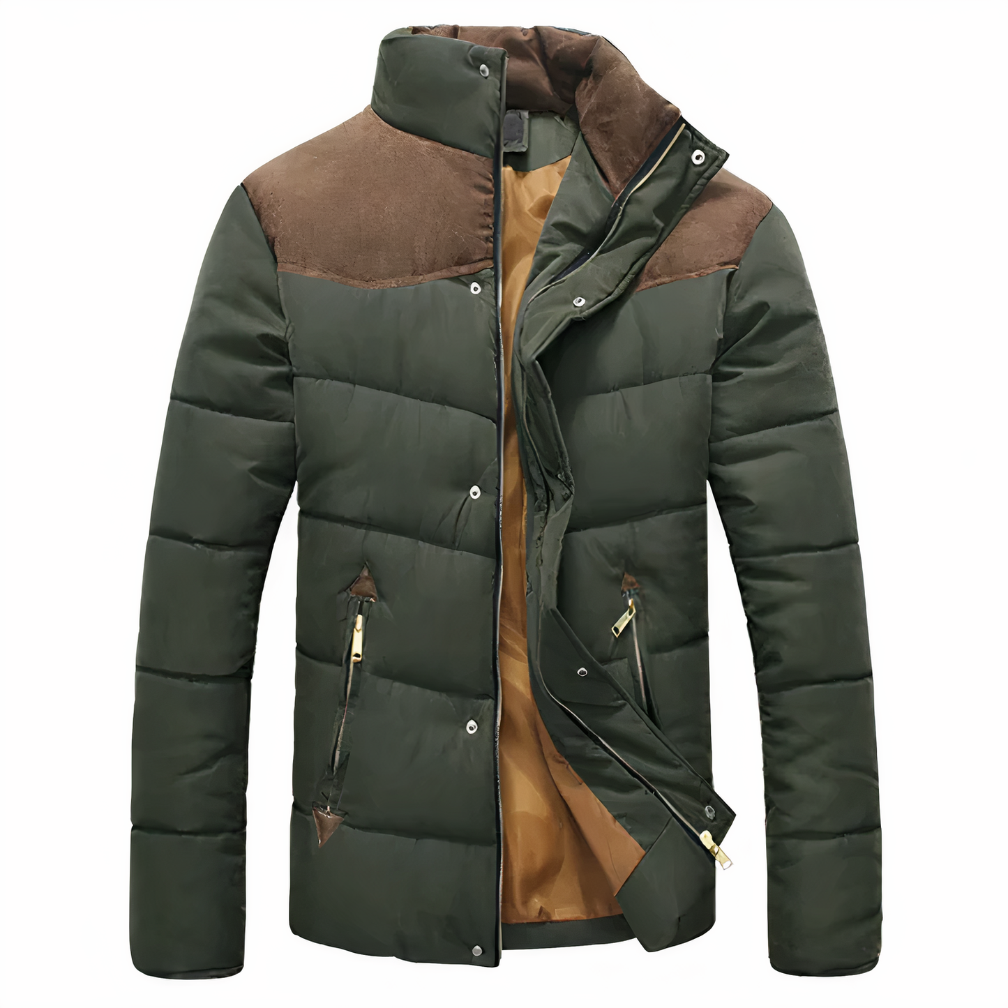 Warm gefütterte Damenwinterjacke