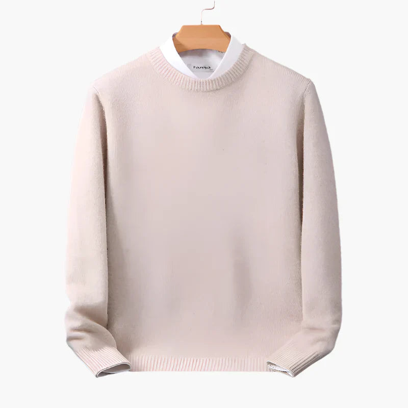 Eleganter Business Pullover mit Kragen