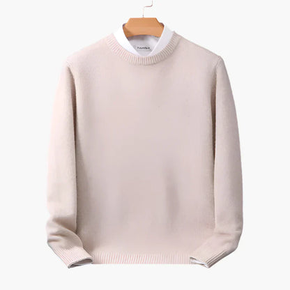 Eleganter Business Pullover mit Kragen