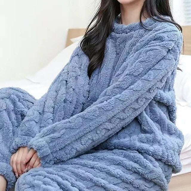 Weiches Pyjama-Set 2-teilig Damen