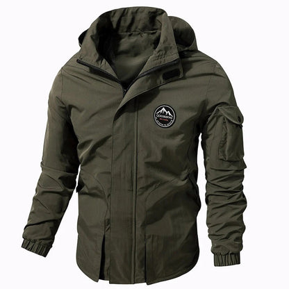 Herren Outdoor-Parka Wasserdicht Winddicht