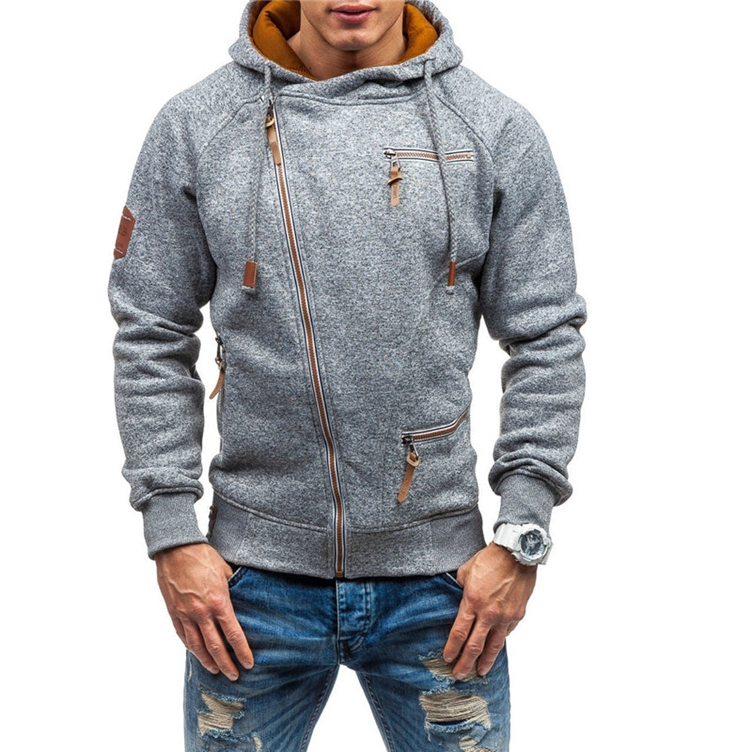 Herren Weste Kapuze Modern Sportlich