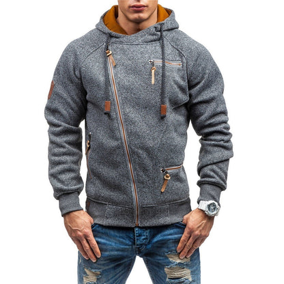 Herren Weste Kapuze Modern Sportlich
