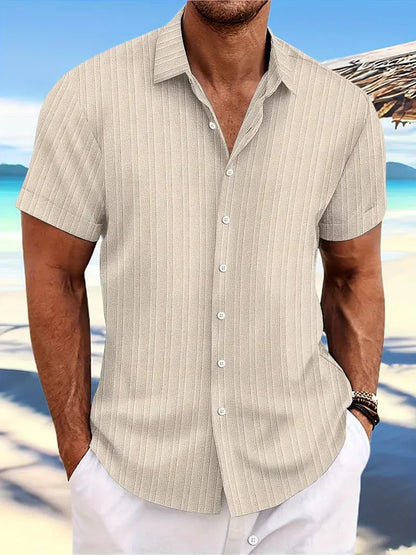 Herren T-Shirt Kurzarm Elegant Style