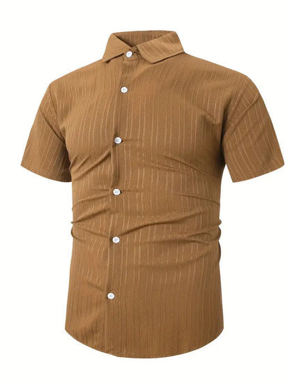 Herren T-Shirt Kurzarm Elegant Style