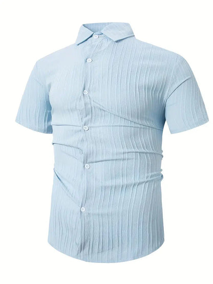 Herren T-Shirt Kurzarm Elegant Style