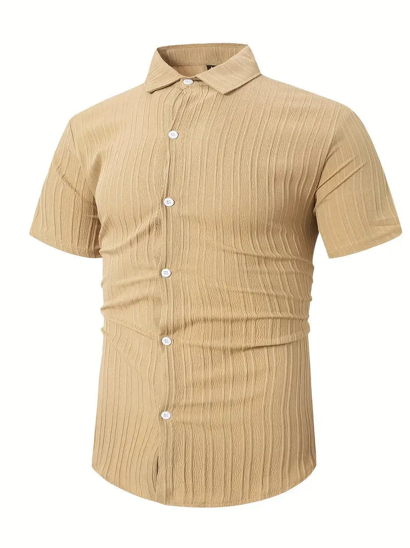 Herren T-Shirt Kurzarm Elegant Style
