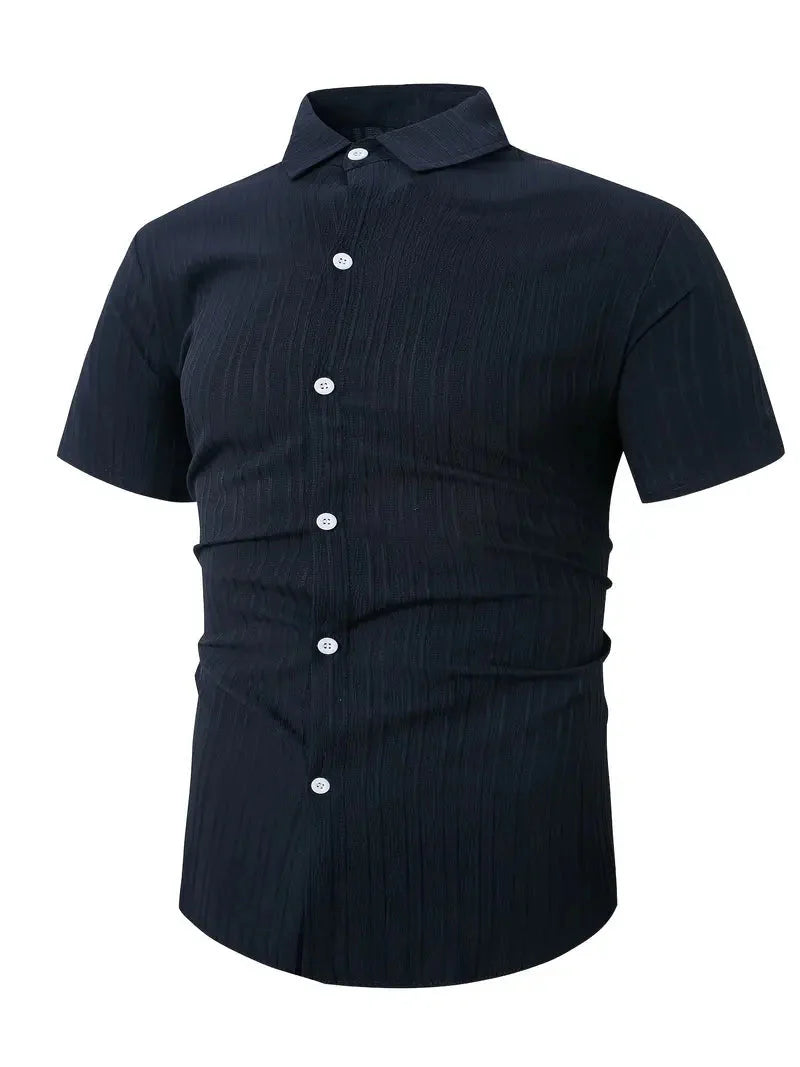Herren T-Shirt Kurzarm Elegant Style