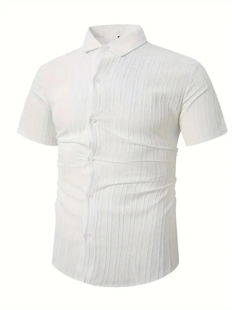 Herren T-Shirt Kurzarm Elegant Style