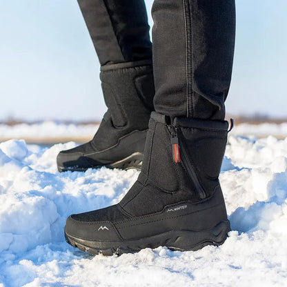 Winterstiefel Warm Wasserdicht Rutschfest - IdealeKleiden