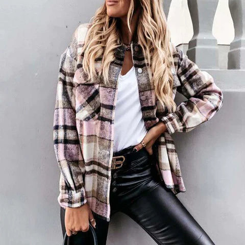 Stylische Weste Gerautet Elegant - IdealeKleiden