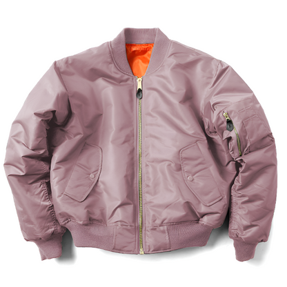 Unisex Bomberjacke Klassisch Damen Herren