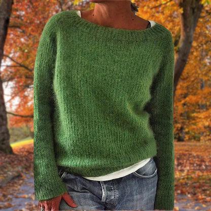 Eleganter Wollpullover Damen Modisch