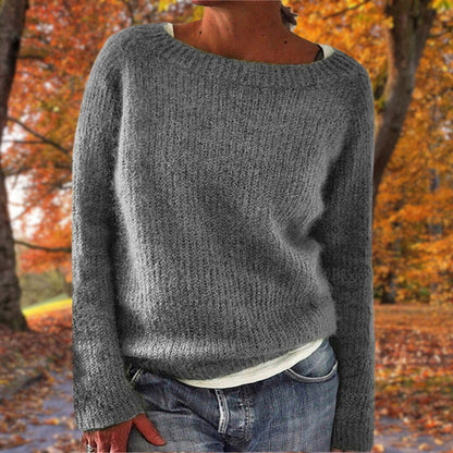 Eleganter Wollpullover Damen Modisch