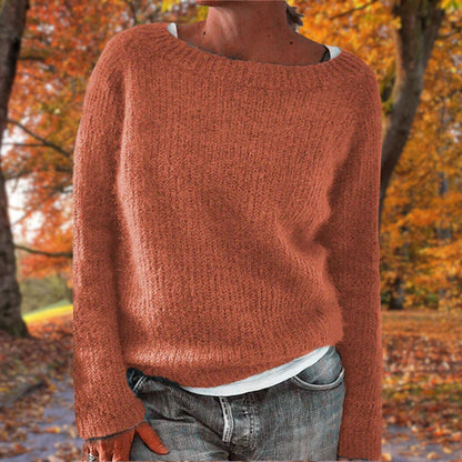 Eleganter Wollpullover Damen Modisch