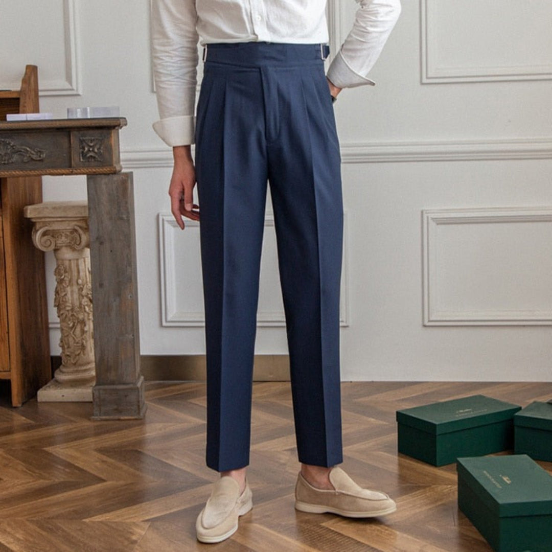 Herren Anzughose Hochwertig Elegant