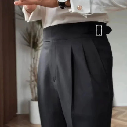 Herren Anzughose Hochwertig Elegant