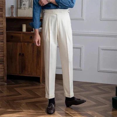 Bequeme Herrenhose Gerade Freizeitstyle