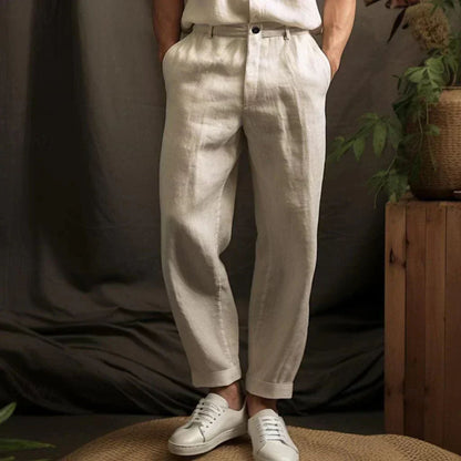 Lockere Leinenhose Sommer Männer - IdealeKleiden