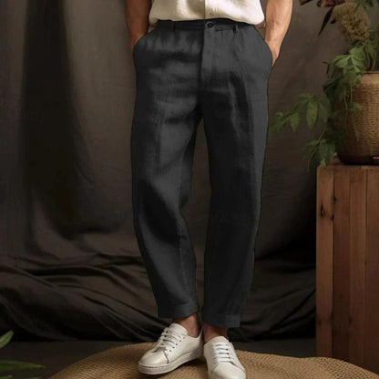Lockere Leinenhose Sommer Männer