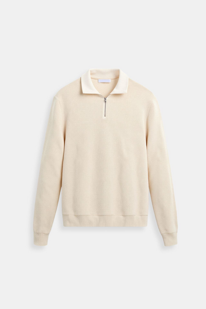 Polo Pullover Herren Kragen Viertelzipp - IdealeKleiden
