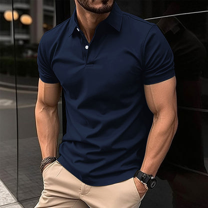 Herren Polo Shirt Kurzarm Modern Style