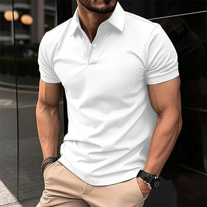 Herren Polo Shirt Kurzarm Modern Style