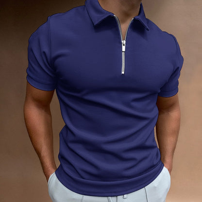 Herren Polo-Shirt Kurzarm Umlegekragen Modisch