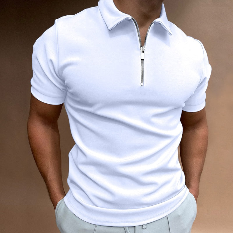 Herren Polo-Shirt Kurzarm Umlegekragen Modisch