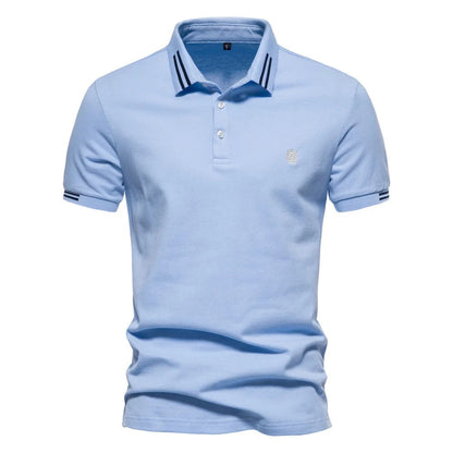 Herren Polo T-Shirt Slim Fit Klassisch