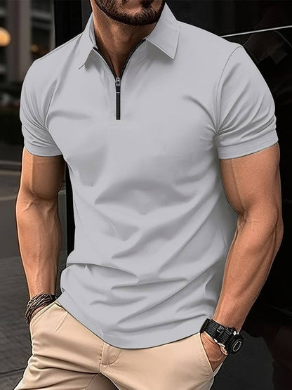 Herren Polo T-Shirt Kurzarm Elegantes Design