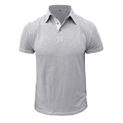 Herren Polohemd Kurzärmlig Modern