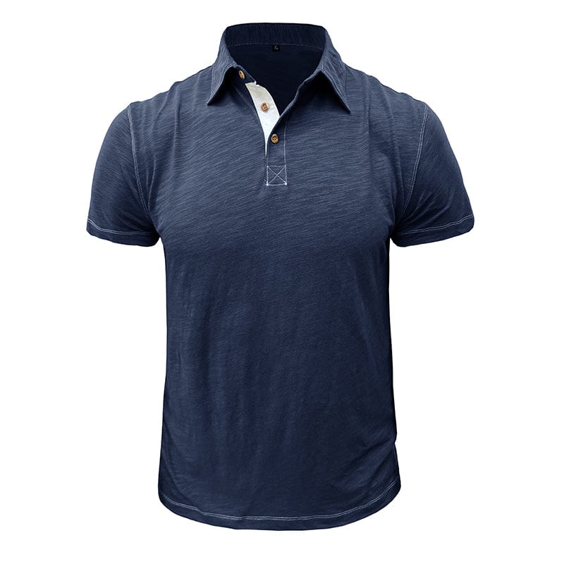 Herren Polohemd Kurzärmlig Modern