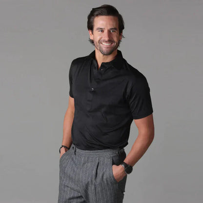 Herren Poloshirt Kurzarm Elegant