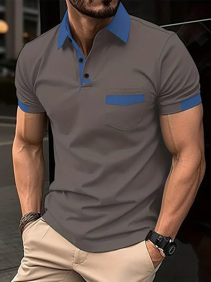 Herren Poloshirt Kurzarm Klassisch