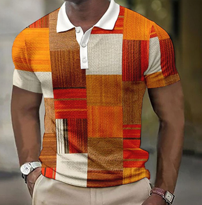 Polohemd Kurzarm Herren Modern Style