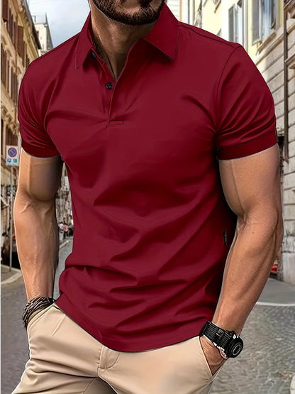 Modisches Herren Polohemd Kurzarm