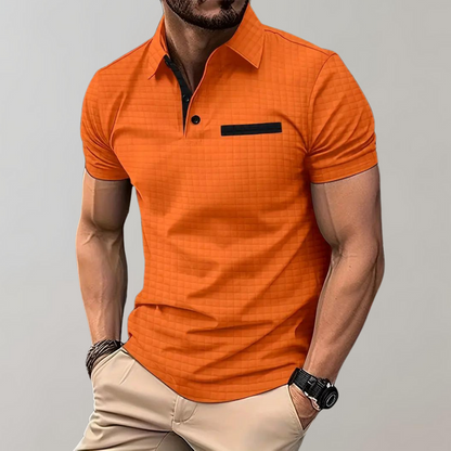 Herren Poloshirt Klassisch Revers