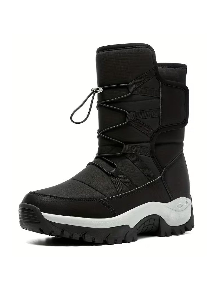 Herren-Snowboots Waterproof Robust Winterstiefel - IdealeKleiden