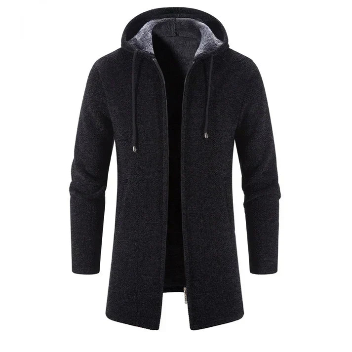 Herren Parka Warm Kapuze Winterjacke