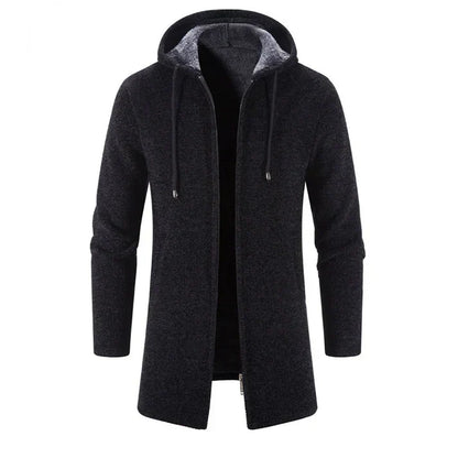 Herren Parka Warm Kapuze Winterjacke